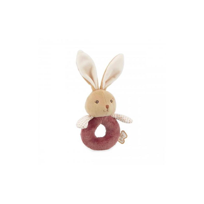 MON DOUX HOCHET LAPIN BORDEAUX