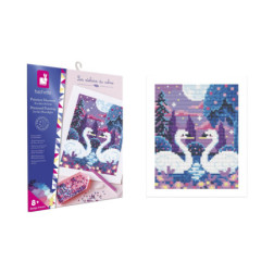 PEINTURE DIAMANT- AU CLAIR DE LUNE