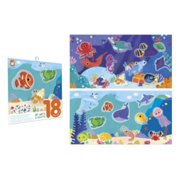 18 MOIS - STICKERS EPAIS REPOSITIONNABLES LA MER