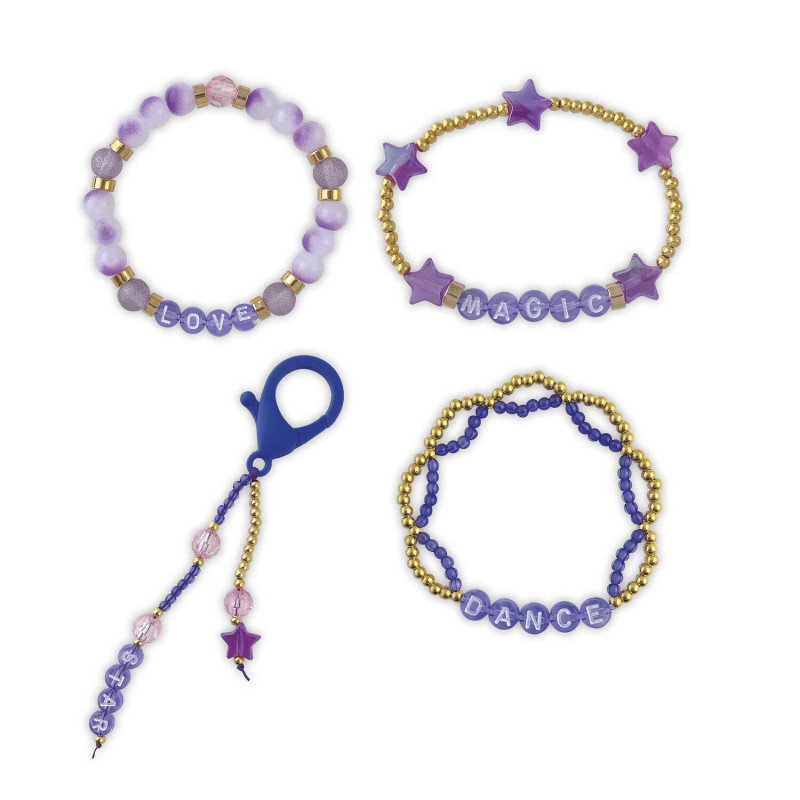 3 BRACELETS ET 1 ACC. POP STAR A CREER