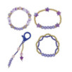 3 BRACELETS ET 1 ACC. POP STAR A CREER