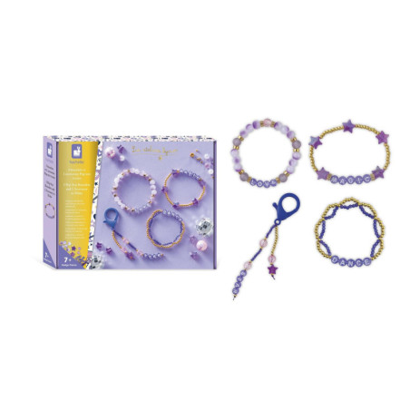 3 BRACELETS ET 1 ACC. POP STAR A CREER