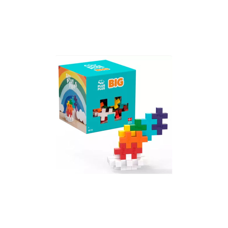 Plus-Plus BIG Arc-en-ciel -100 Pcs