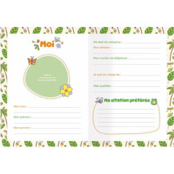 MON CARNET SECRET - PORTE CLE TIGRE