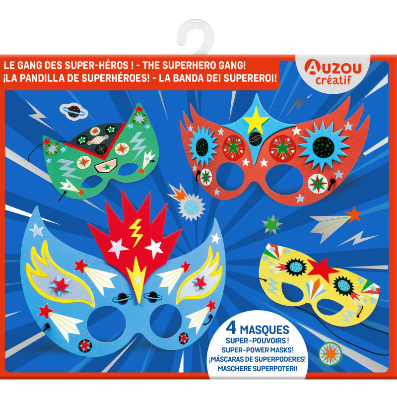 MASQUES DECOR. GANG SUPER-HERO