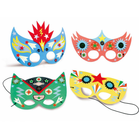 MASQUES DECOR. GANG SUPER-HERO