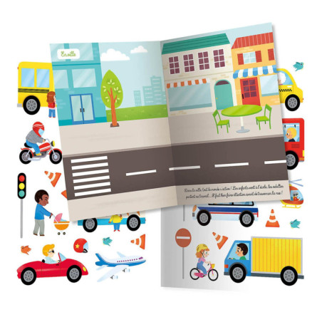 500 AUTOCOLLANTS POLICE POMPIE