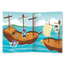 MES 500 AUTOCOLLANTS PIRATES