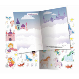 500 AUTOCOLLANTS CHEVAUX ET LI