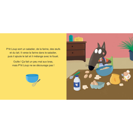 P'TIT LOUP FAIT DES CREPES