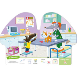 P'TIT LOUP - MON TOUT PREMIER CHERCHE ET TROUVE - LES MÉTIERS