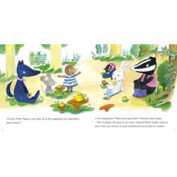 PETITE TAUPE ET L'EXPOSITION DE LA FORÊT