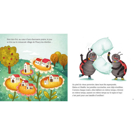 MALOU ET MAËLLE LES JUMELLES COCCINELLES