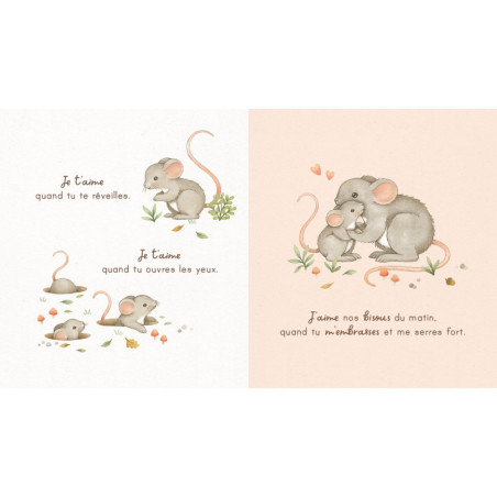 JE T'AIME BEBE - BISOUS DU MATIN