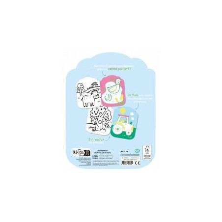 SANS DÉPASSER - LES ANIMAUX DE LA FERME