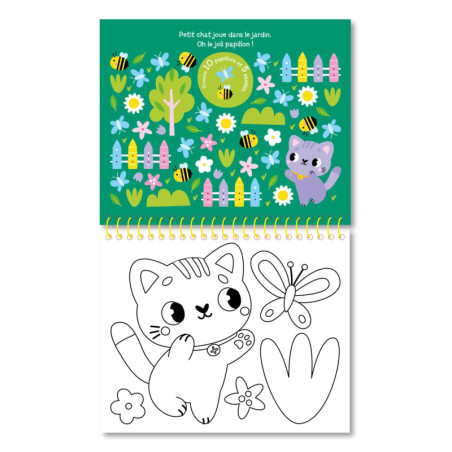 Mes jolies peintures magiques – Petit chat