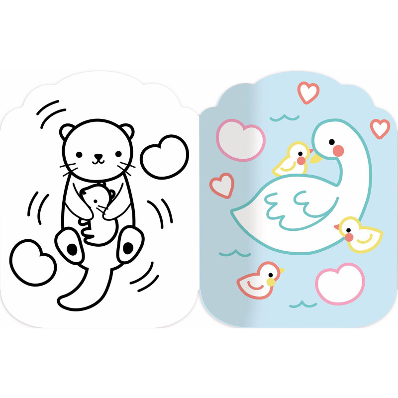 JE COLORIE SANS DÉPASSER - LES BÉBÉS ANIMAUX