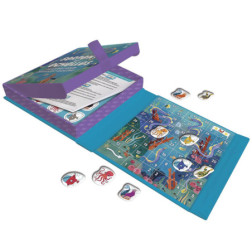 JEU MAGNÉTIQUE - SERPENTS ET ÉCHELLES