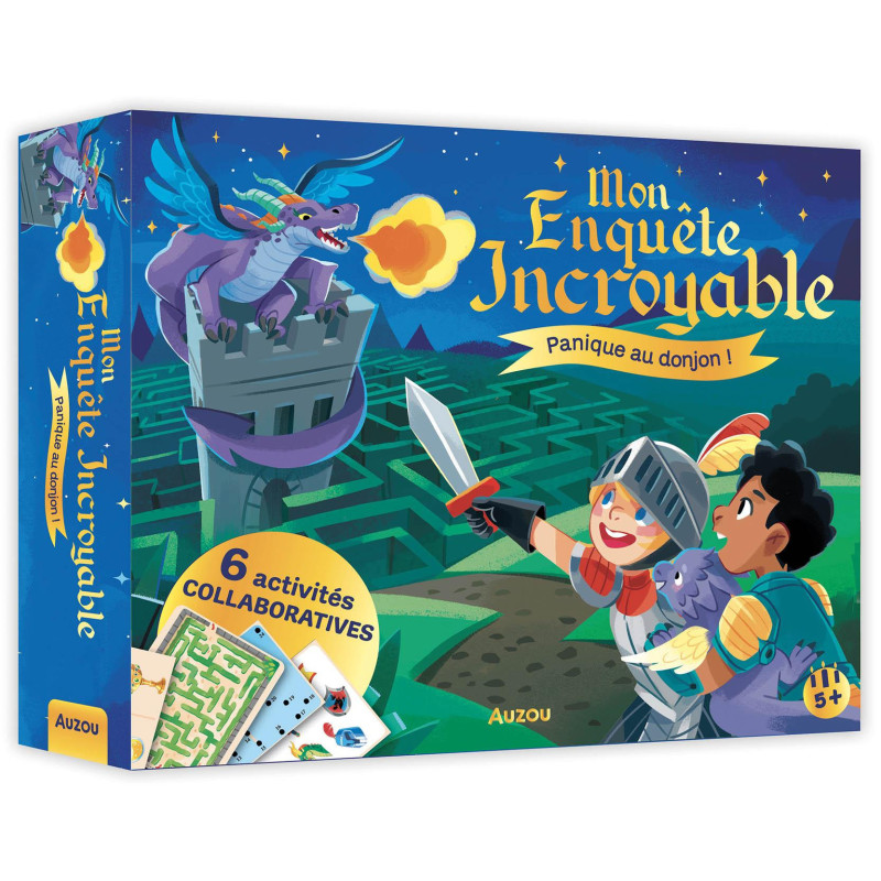 MON ENQUÊTE INCROYABLE - PANIQUE AU DONJON !