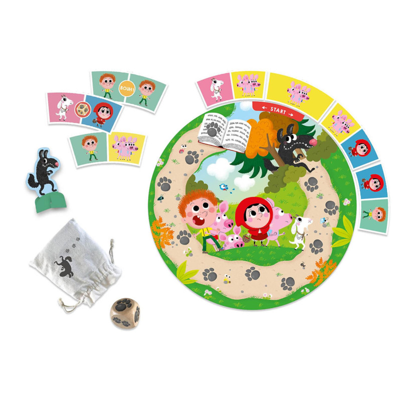 P'tits jeux - Bouh le loup !