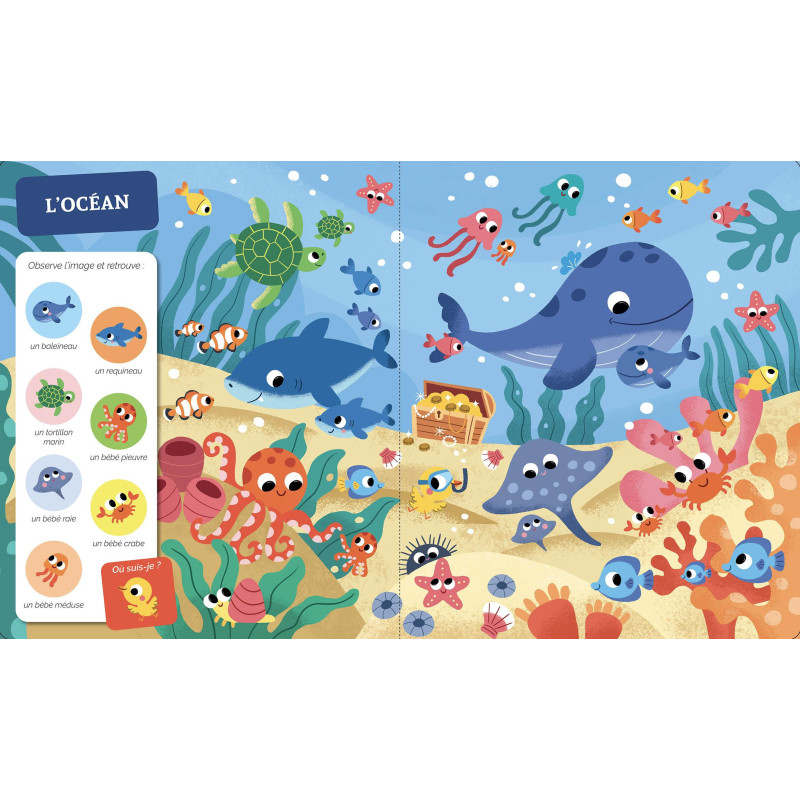 Cherche et trouve des tout-petits - LES BÉBÉS ANIMAUX