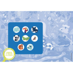 PUZZLE CHERCHE ET TROUVE DES TOUT-PETITS - LES ANIMAUX