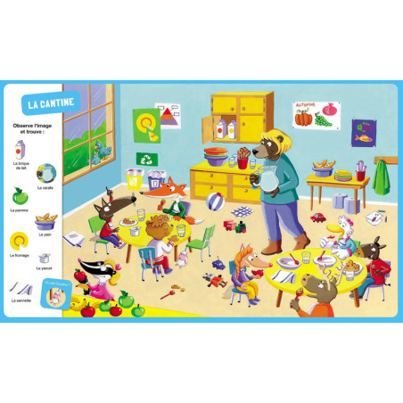 CHERCHE ET TROUVE DES TOUT-PETITS - P'TIT LOUP - VIVE L'ÉCOLE !