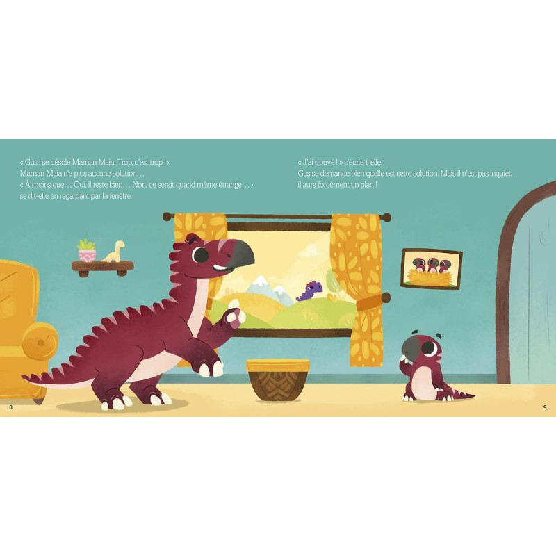 GUS NE VEUT PAS DE BABY-SITTER