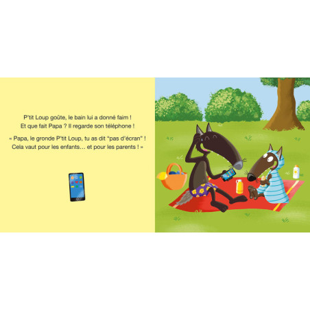 P'TIT LOUP PASSE UNE JOURNÉE SANS ÉCRAN
