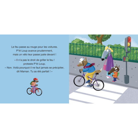 P'TIT LOUP FAIT ATTENTION DANS LA RUE