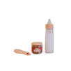 Accessoires Poupon - LPADIS0033 - 3 pièces - Biberon - Petit pot - Bouteille de lait magique