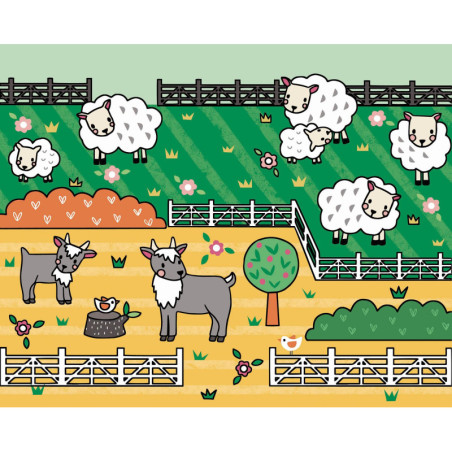 MA POCHETTE D'ARTISTE - PEINTURE MAGIQUE - À LA FERME