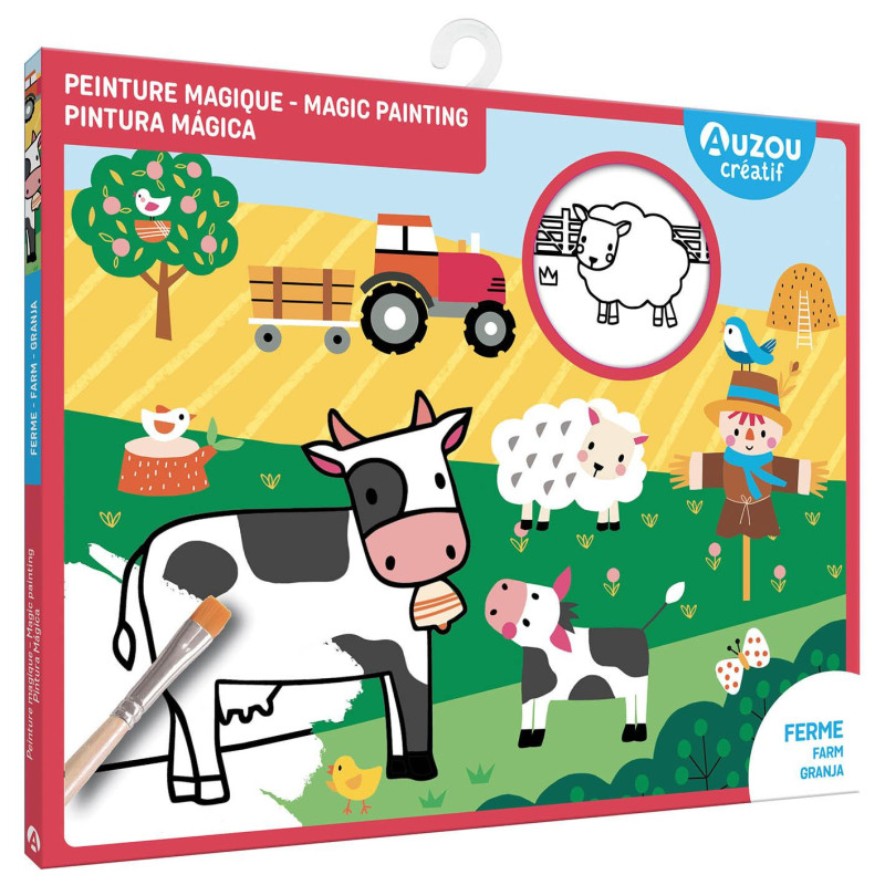 MA POCHETTE D'ARTISTE - PEINTURE MAGIQUE - À LA FERME