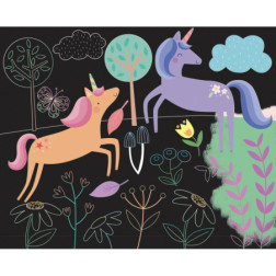 MA POCHETTE D'ARTISTE - MES CARTES À GRATTER LICORNES