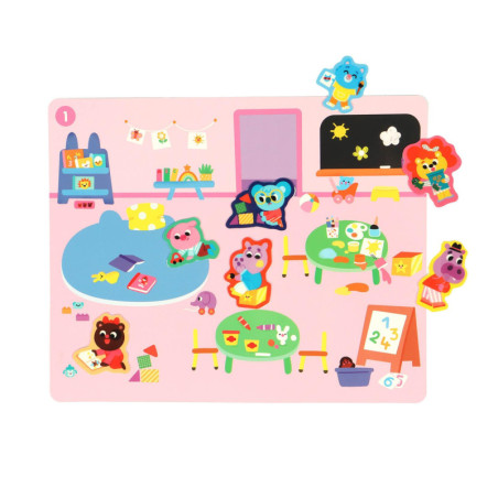 MA POCHETTE D'ARTISTE - MES PREMIERS AUTOCOLLANTS EN RELIEF - LES ÉMOTIONS