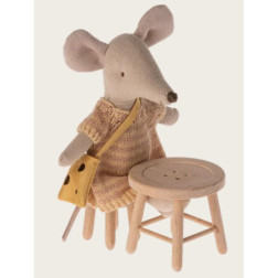 Ensemble table et tabouret, Souris