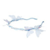 Diadème Rineke papillon bleu