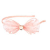 Serre-tête Leah nœud rose