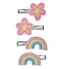 Pince à cheveux Mayra fleur arc-en-ciel