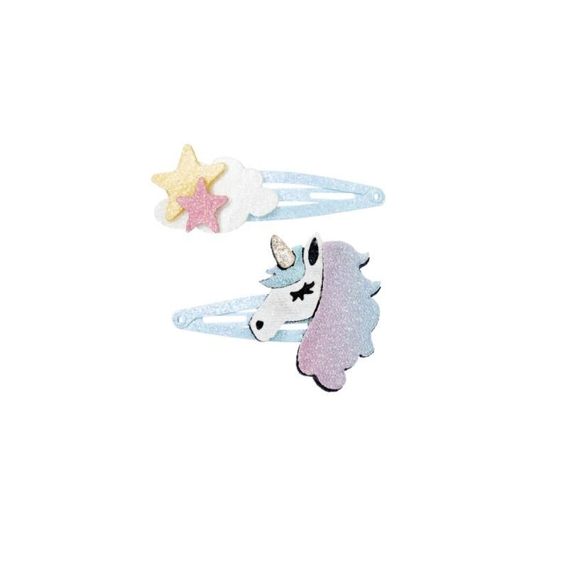 Pinces à cheveux Gladys licorne