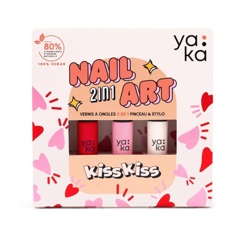 Coffret nail art Kiss Kiss
