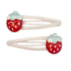 Pinces à cheveux Elmi fraise