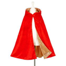 Cape réversible Princesse Chaperon rouge, 4-7 ans, 104-122 cm