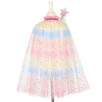Ensemble cape de licorne + tiare + baguette magique, 5-7 ans