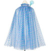Ensemble cape sirène + diadème + baguette Marlya, 5-7 ans