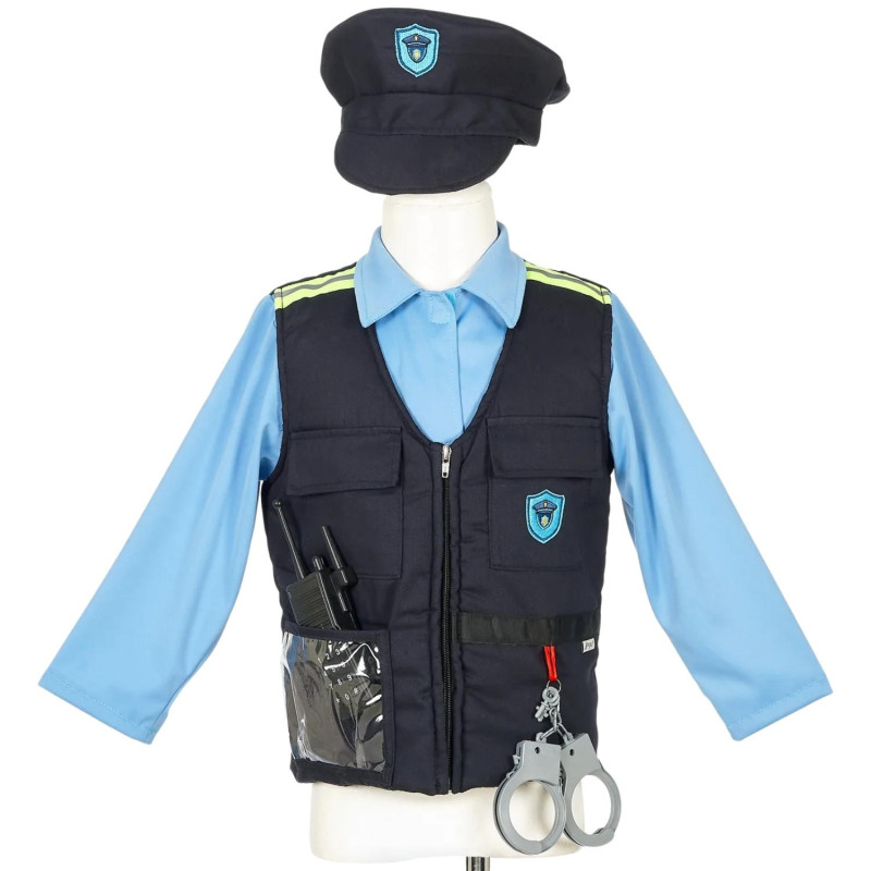 Déguisement officier de police et accessoires (4-7 ans)