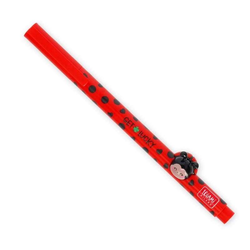 STYLO À ENCRE GEL ANIMAL Ladybug