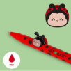 STYLO À ENCRE GEL ANIMAL Ladybug
