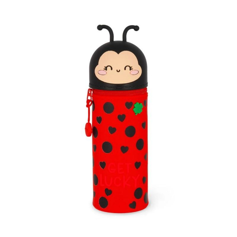 TROUSSE EN SILICONE 2-EN-1 LADYBUG