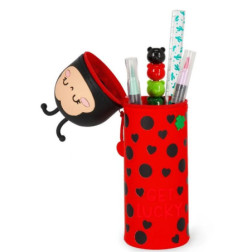 TROUSSE EN SILICONE 2-EN-1 LADYBUG